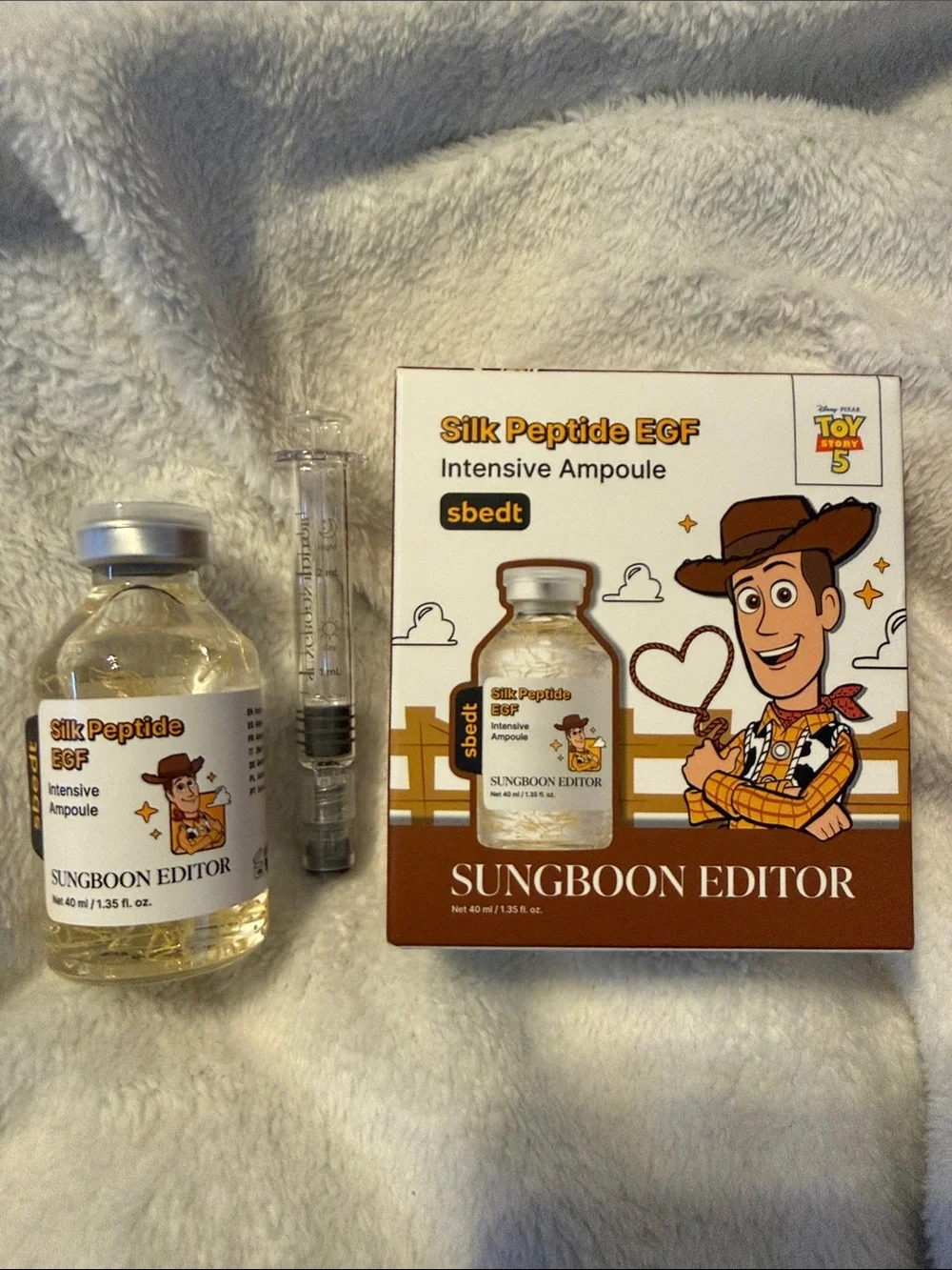 Sungboon Editor Silk Peptide EGF Intensive Ampoule — Brown
